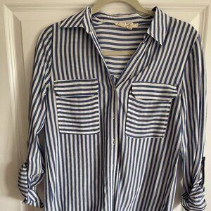 Sweet Wanderer Striped Blouse